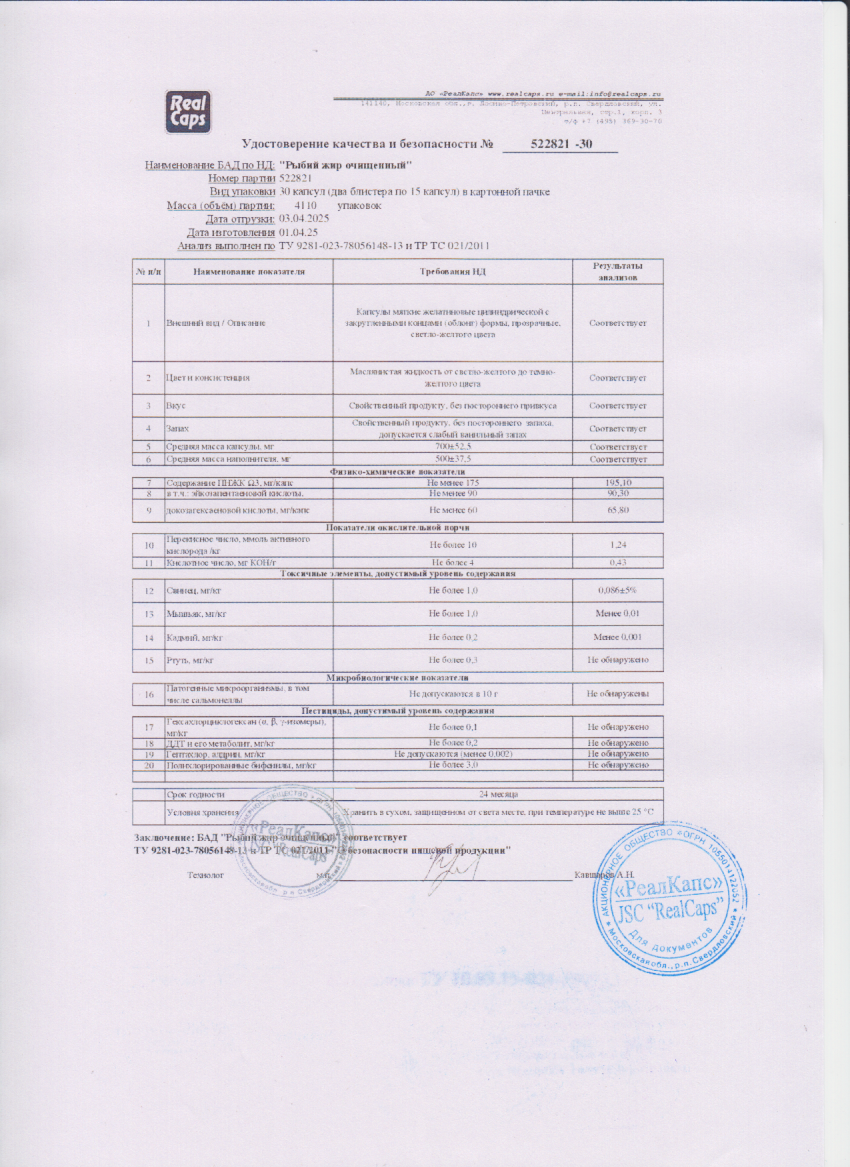 Паспорт №042025